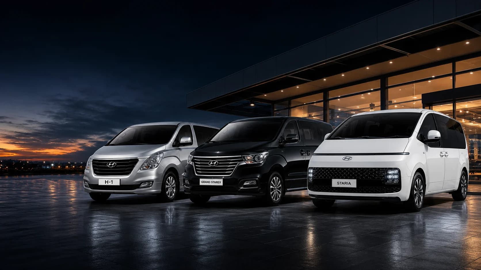 Hyundai H-1, Grand Starex และ Staria สำหรับบริการรับซื้อรถมือสอง